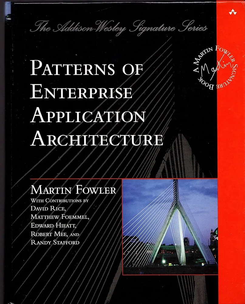 Patterns of Enterprise Application Architecture cover
